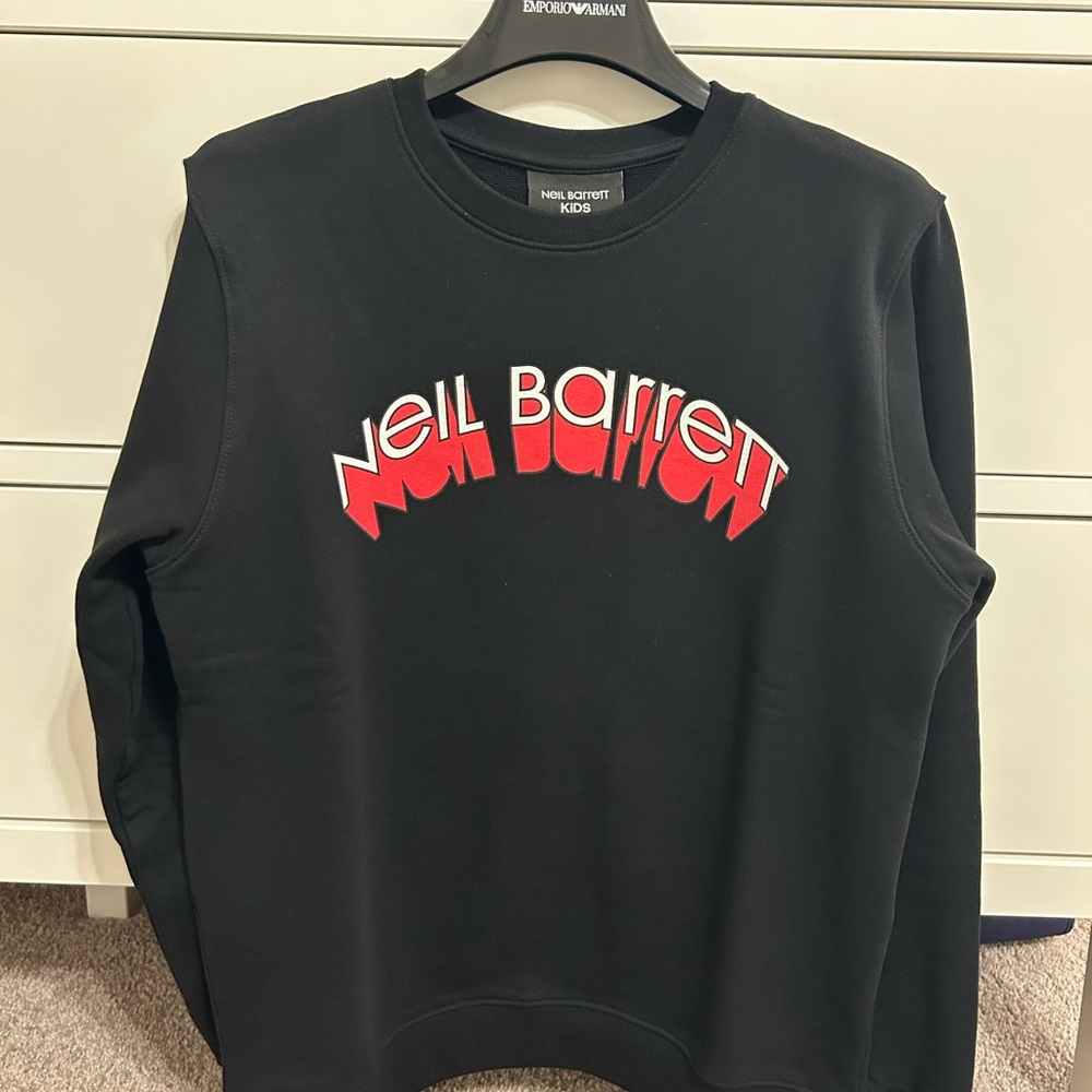 Today’s deal-Neil Barrett Kids Sweatshirt • 14Y (Fits Women XS–S Too!)